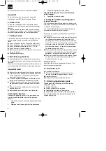 Предварительный просмотр 8 страницы Ergo tools Pattfield E-STP 1020 N Operating Instructions Manual