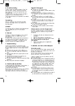 Предварительный просмотр 16 страницы Ergo tools Pattfield E-STP 1020 N Operating Instructions Manual