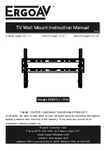 ErgoAV ERMTL1-01B Instruction Manual предпросмотр