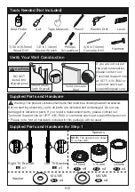 Предварительный просмотр 3 страницы ErgoAV ERMTL1-01B Instruction Manual