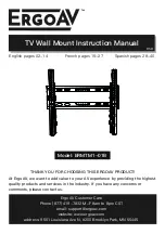 ErgoAV ERMTM1-01B Instruction Manual предпросмотр