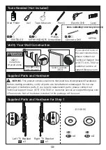 Предварительный просмотр 3 страницы ErgoAV ERMTM2-01B Instruction Manual