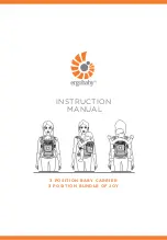 Preview for 1 page of ergobaby BUNDLE OF JOY Instruction Manual