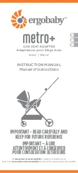 Preview for 1 page of ergobaby metro+ Instruction Manual