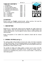 Предварительный просмотр 15 страницы Ergofix BV 20 C Operating Instructions Manual