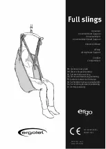 Предварительный просмотр 1 страницы ergolet Ergo All day Head Support Sling Technical User Manual