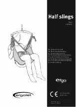 ergolet Ergo Slings Technical User Manual предпросмотр