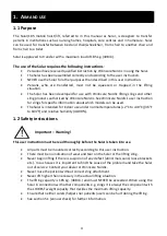 Preview for 4 page of ergolet Solar/185 User Instruction