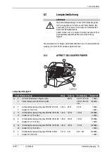 Предварительный просмотр 69 страницы ergoline AFFINITY 500-S SUPER POWER Operating Instructions Manual