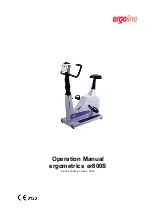 ergoline ergometrics er 800S Operation Manual предпросмотр