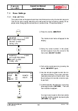 Предварительный просмотр 38 страницы ergoline ergometrics er900 Operation Manual