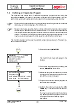 Предварительный просмотр 44 страницы ergoline ergometrics er900 Operation Manual