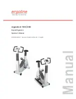 ergoline ergoselect 100 Operator'S Manual preview