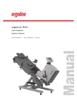 Предварительный просмотр 1 страницы ergoline ergoselect 1000 Operator'S Manual