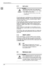 Preview for 48 page of ergoline Prestige Lightvision SLP Operating Instructions Manual