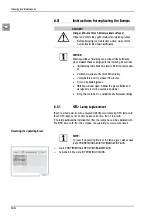 Preview for 56 page of ergoline Prestige Lightvision SLP Operating Instructions Manual