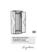 Preview for 3 page of ergoline Sunrise 7200 HybridLight Operating Instructions Manual