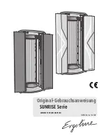 Preview for 3 page of ergoline SUNRISE 7200 Operating Instructions Manual