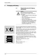 Preview for 44 page of ergoline SUNRISE 7200 Operating Instructions Manual