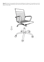 Предварительный просмотр 6 страницы Ergolux ATTICUS CHROME METAL CHAIR ELOFFCHRMEB User Manual