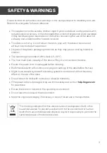 Preview for 3 page of Ergolux ELSTD1MTMBA User Manual