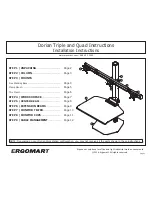 Предварительный просмотр 1 страницы ERGOMART Dorian Quad Installation Instructions Manual