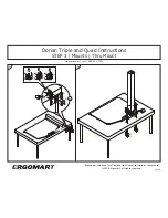 Предварительный просмотр 6 страницы ERGOMART Dorian Quad Installation Instructions Manual