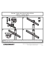 Предварительный просмотр 8 страницы ERGOMART Dorian Quad Installation Instructions Manual