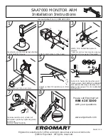 ERGOMART SAA7000 Installation Instructions preview