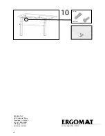 Предварительный просмотр 8 страницы Ergomat ErgoPerfect NS100W User Manual And Assembly Instructions