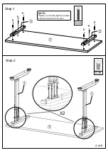 Предварительный просмотр 4 страницы Ergomax ABC102BKTT Assembly Instructions Manual