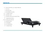 Preview for 2 page of Ergomotion INTELLIBED SLEEP GENIUS 3030 Series Owner'S Manual