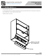 Preview for 7 page of Ergonomic products C1A1 Installation And Operation Manual