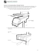 Предварительный просмотр 11 страницы Ergonomic products D1 Workstation Assembly Installation Manual