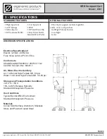 Предварительный просмотр 6 страницы Ergonomic products D1C Series Installation And Operation Manual