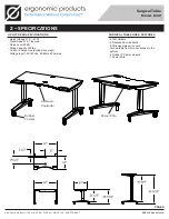 Предварительный просмотр 4 страницы Ergonomic products R3A1 Installation And Operation Manual