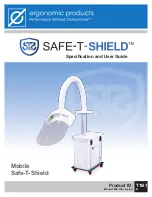 Предварительный просмотр 1 страницы Ergonomic products Safe-T-Shield Manual