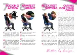 Preview for 4 page of Ergonomic Seating Solutions OPERA 30 Instructions