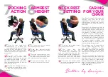 Предварительный просмотр 4 страницы Ergonomic Seating Solutions OPERA 50 Instructions