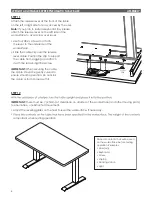 Предварительный просмотр 8 страницы ERGONOMIC SOLUTIONS 2ESP-WA-C48-BLK Instructions Manual