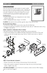 Preview for 8 page of ERGONOMIC SOLUTIONS FlexCharge4-DSK Instructions Manual