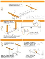 Preview for 5 page of Ergonomyx Workspace Fitness Assembly Manual