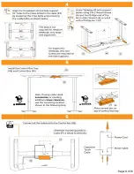 Preview for 6 page of Ergonomyx Workspace Fitness Assembly Manual