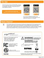 Preview for 8 page of Ergonomyx Workspace Fitness Assembly Manual