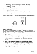 Предварительный просмотр 44 страницы ErgoPack 700X-Li Operating Instructions Manual