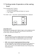 Preview for 31 page of ErgoPack 700X Original Operating Instructions