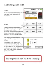 Preview for 43 page of ErgoPack 700X Original Operating Instructions