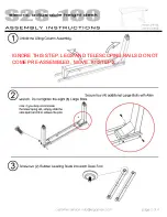 Предварительный просмотр 4 страницы Ergoprise S2S-100 Assembly Instructions Manual