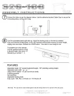 Предварительный просмотр 6 страницы Ergoprise S2S-100 Assembly Instructions Manual