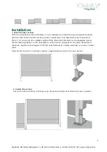 Предварительный просмотр 5 страницы ErgoSafe ClickitUp CiU BalconyFixed Instruction Manual